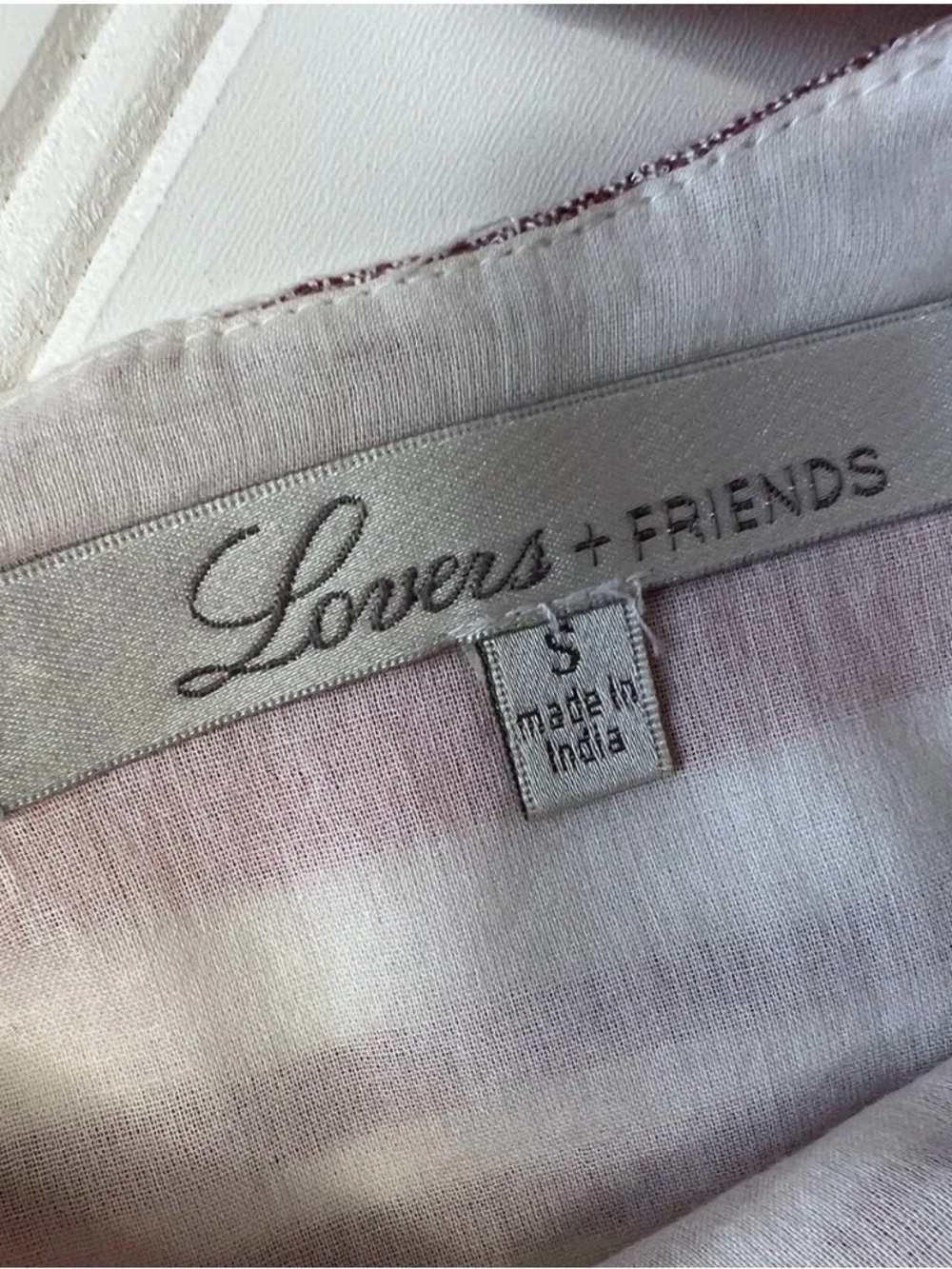 LOVERS + FRIENDS Everglades Mini Dress Revolve Sleeveless Linen Blend Small 614 - Picture 3 of 5